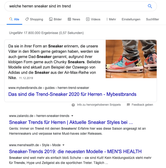 Suchergebnis für Long-Tail-Keyword