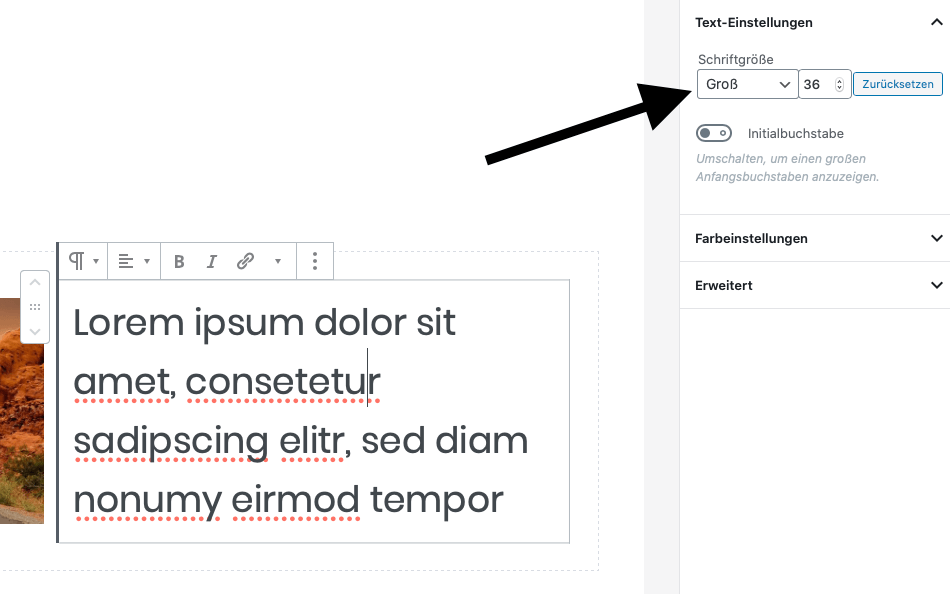 Bei Wordpress Text neben Bild platzieren [ohne Plugin]