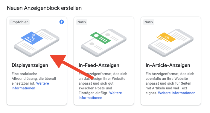 Mit Werbung auf der eigenen Website Geld verdienen