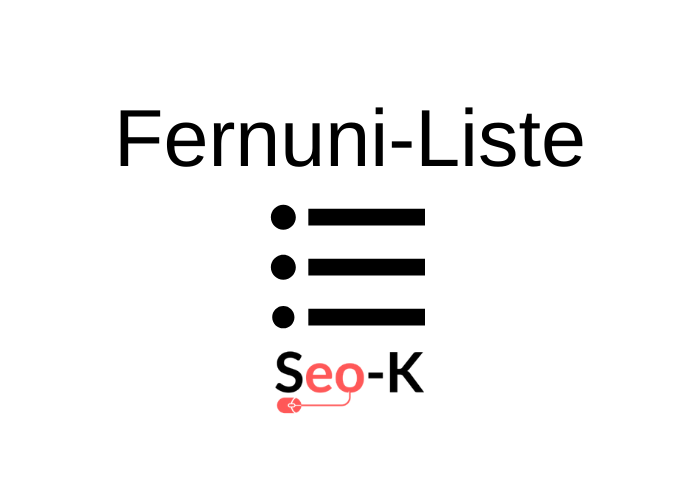 Fernuni Liste